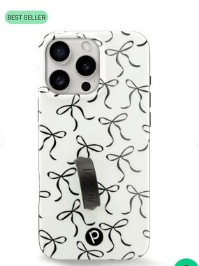 Loopy Case Excellent Condition iPhone 16 Pro Max Case in Black Bows